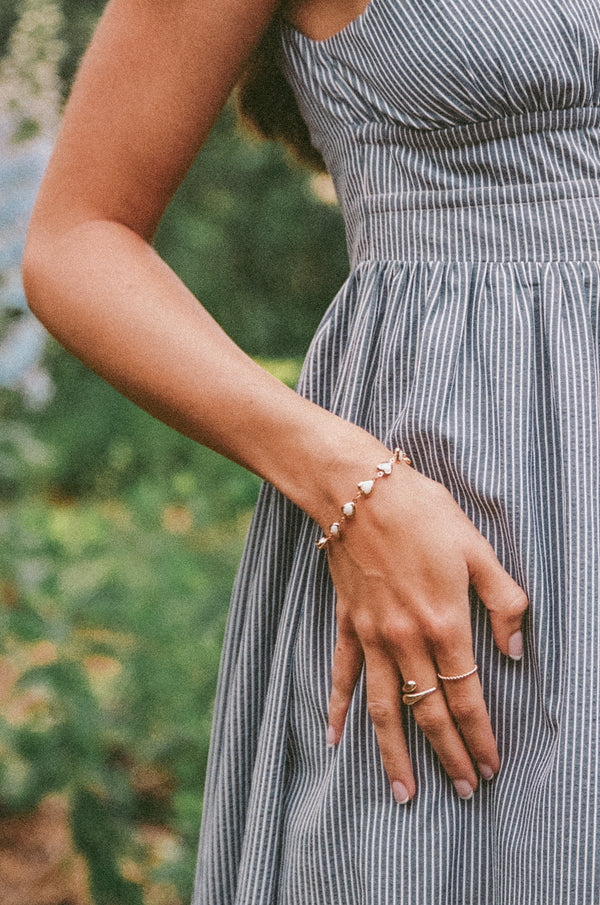 Petal and Pup USA ACCESSORIES Penelope Bracelet - Gold One Size