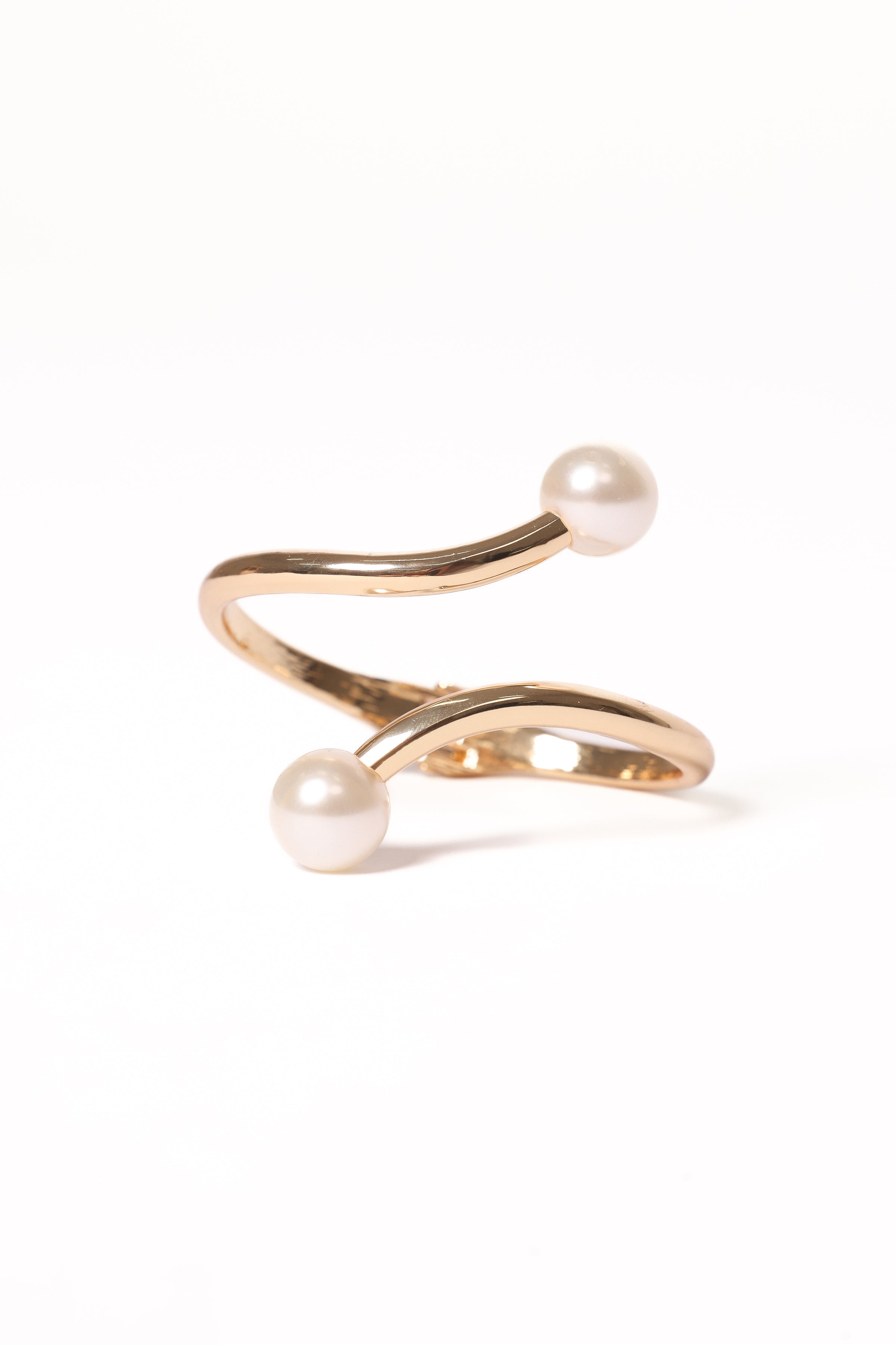 Petal and Pup USA ACCESSORIES Petra Cuff - Gold/Pearl One Size