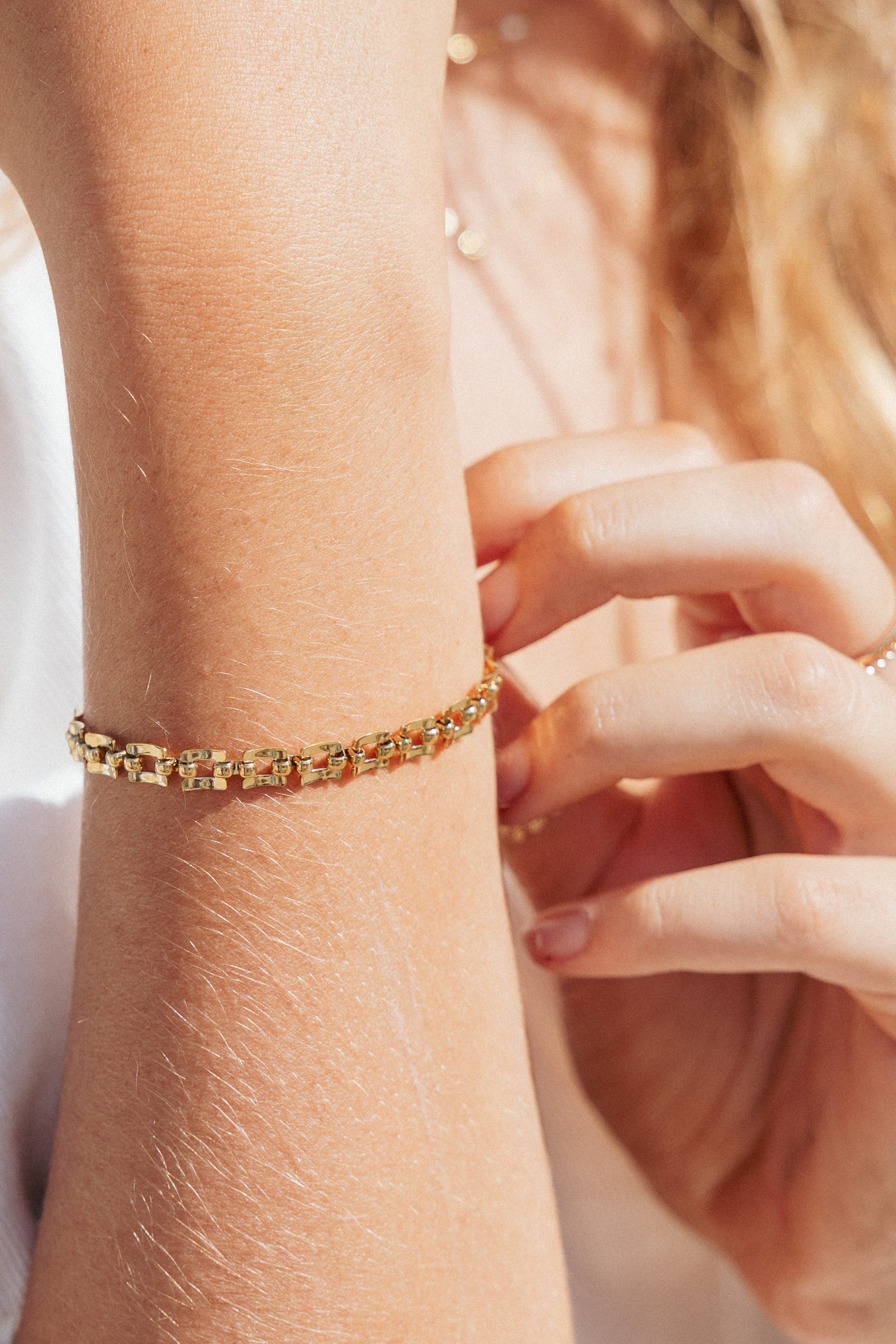Petal and Pup USA ACCESSORIES Priya Bracelet - Gold One Size