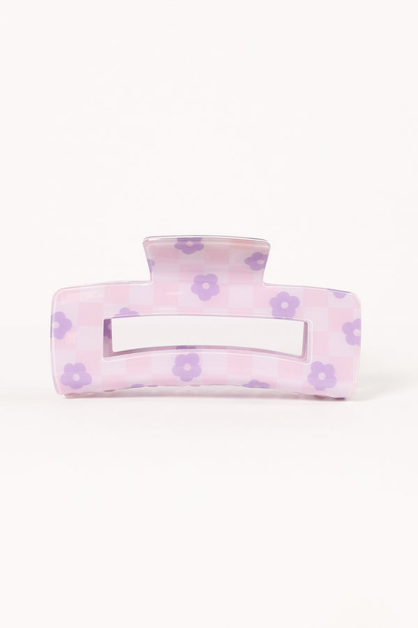 Petal and Pup USA ACCESSORIES Pyper Hair Clip - Purple One Size