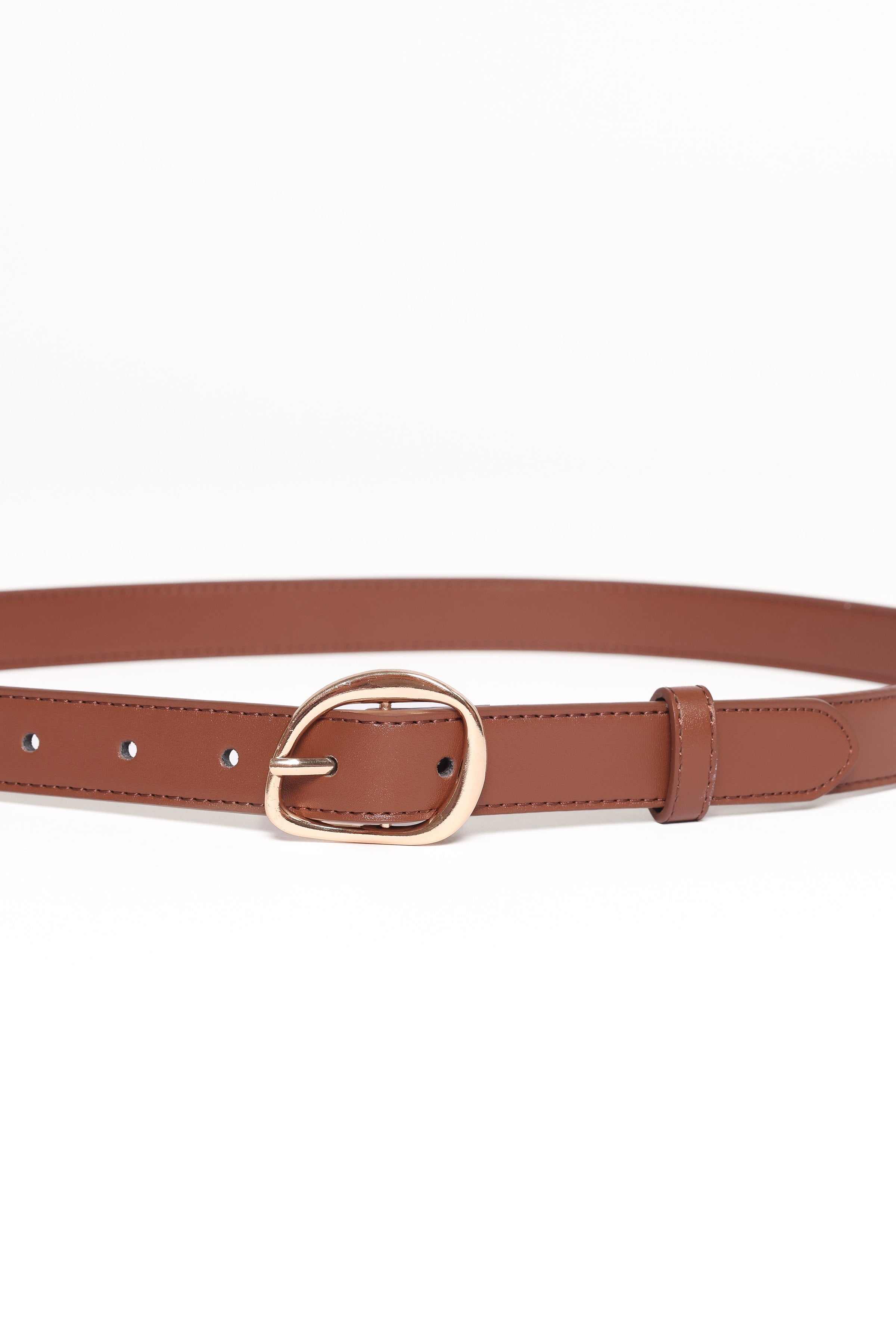 Petal and Pup USA ACCESSORIES Quinn Belt - Brown One Size