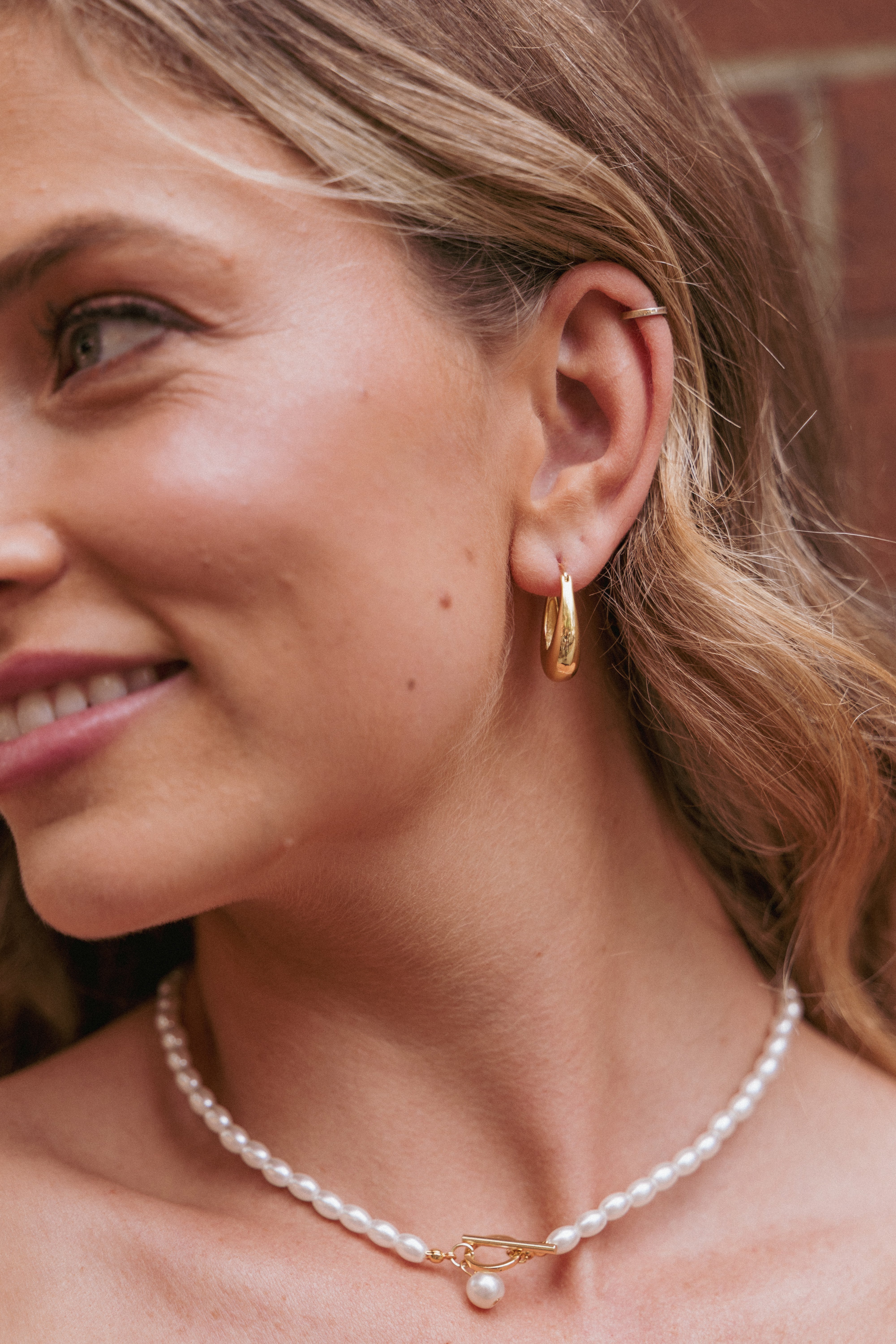 Petal and Pup USA ACCESSORIES Rhiannon Earrings - Gold One Size