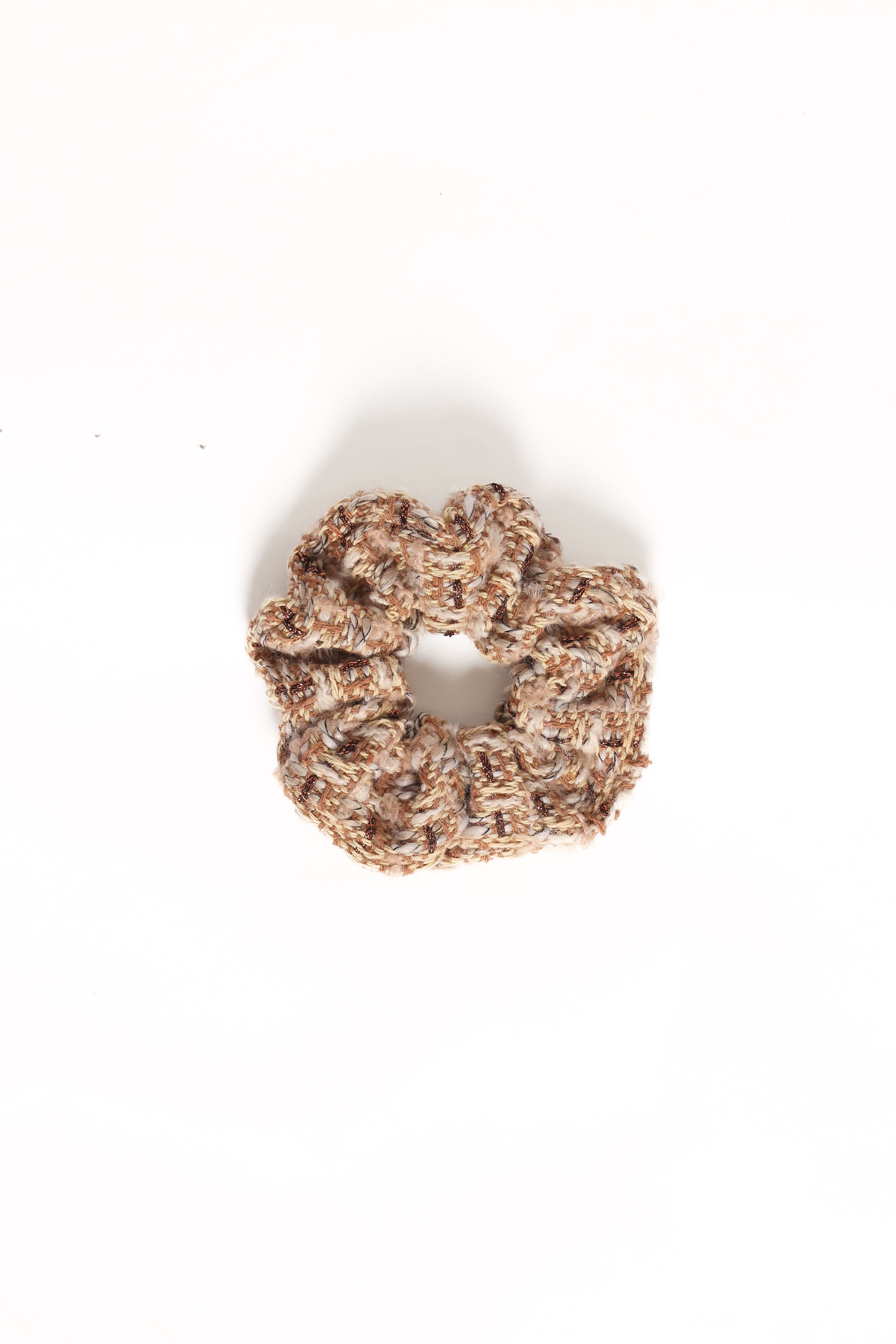 Petal and Pup USA ACCESSORIES Riley Scrunchie - Brown One Size