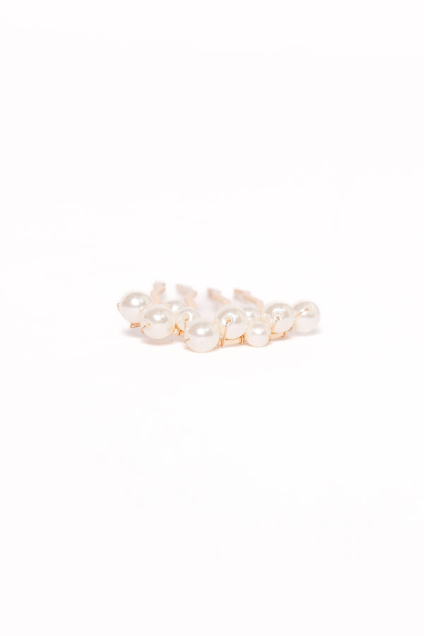 Petal and Pup USA ACCESSORIES Rosalie Hair Pin - Pearl One Size