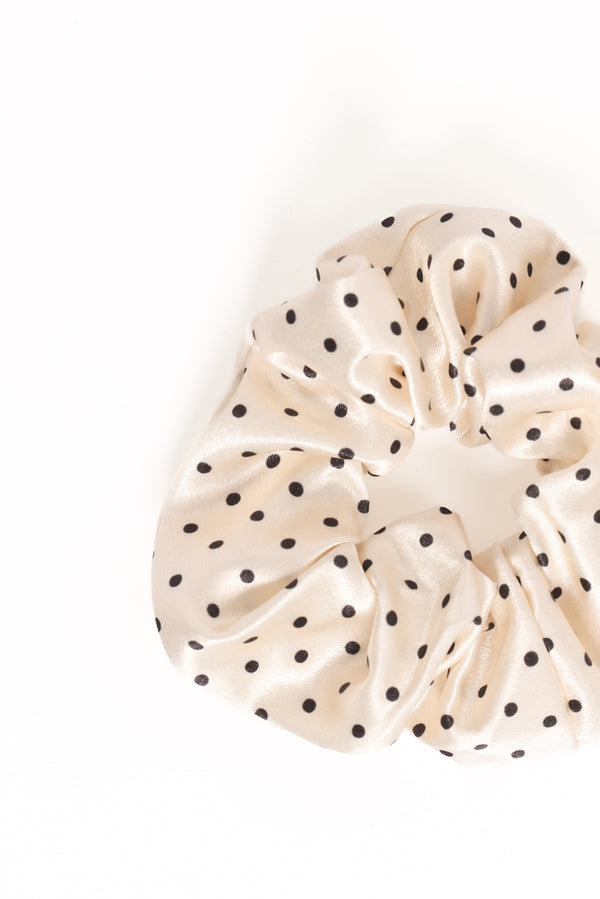 Petal and Pup USA ACCESSORIES Sally Scrunchie - Cream One Size