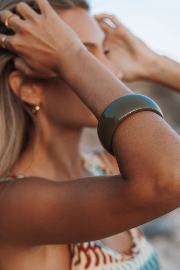 Petal and Pup USA ACCESSORIES Saylah Bracelet - Green One Size