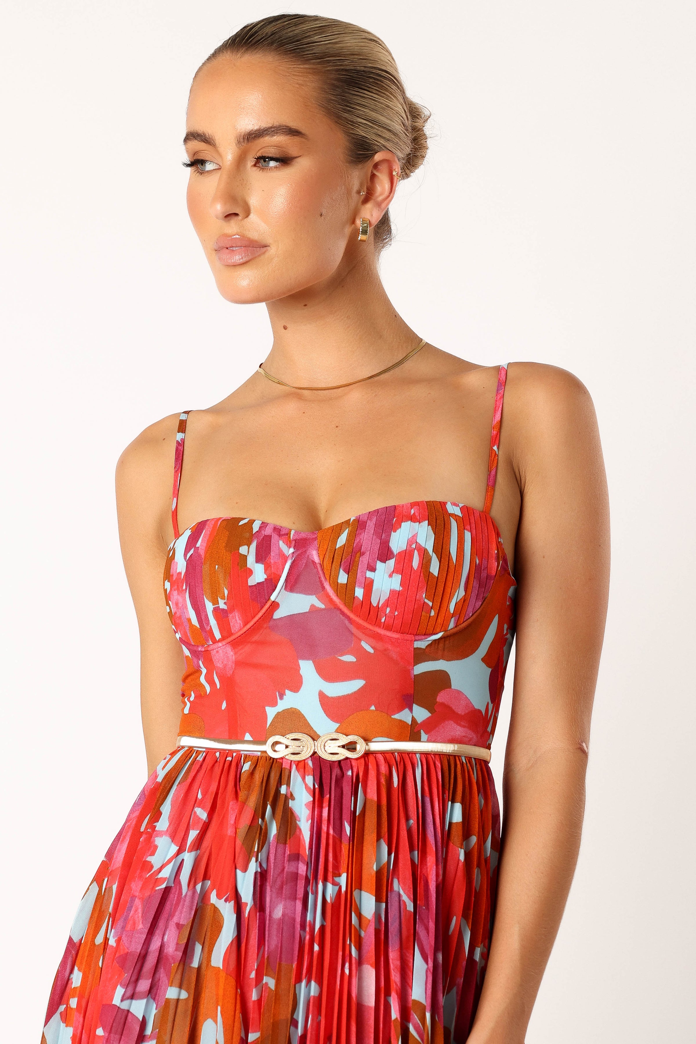 Petal and Pup USA ACCESSORIES Scarlette Statement Belt - Gold