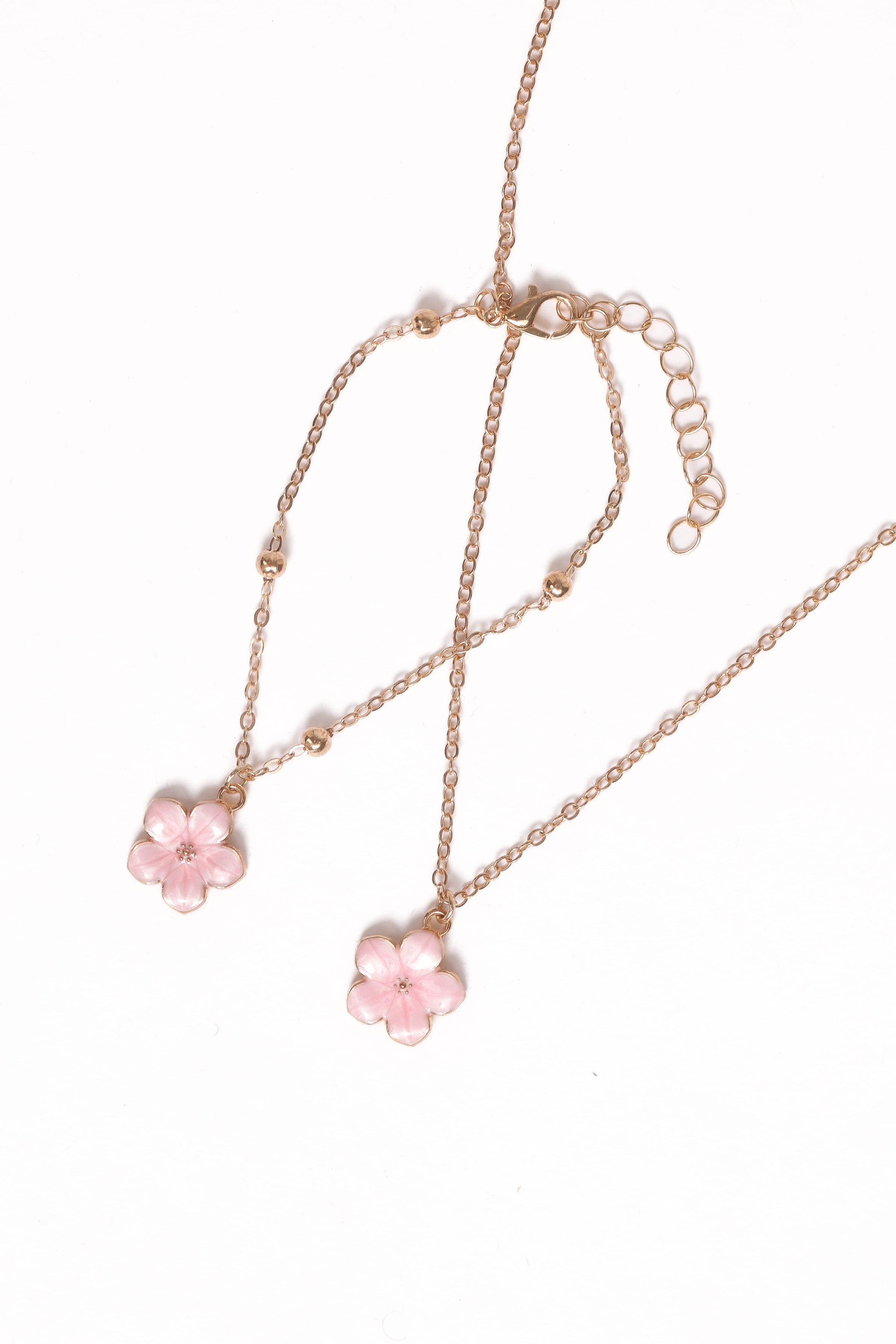 Petal and Pup USA ACCESSORIES Selena Necklace Set - Gold One Size