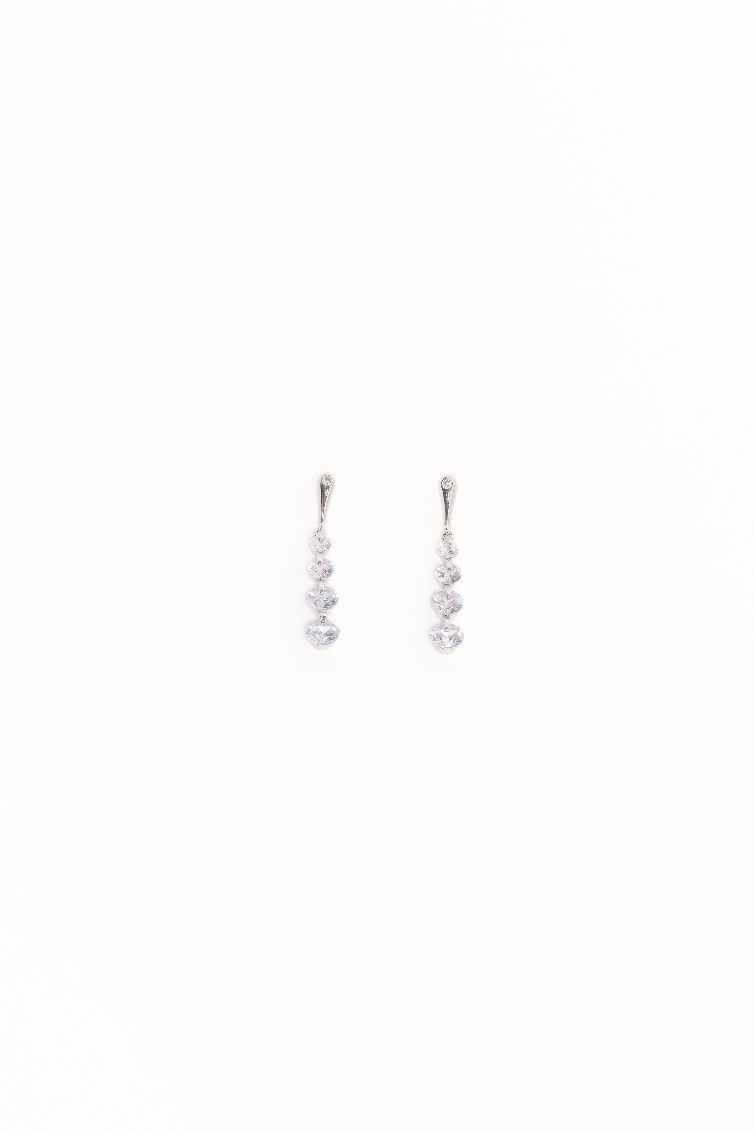 Petal and Pup USA ACCESSORIES Selene Earrings - Silver One Size