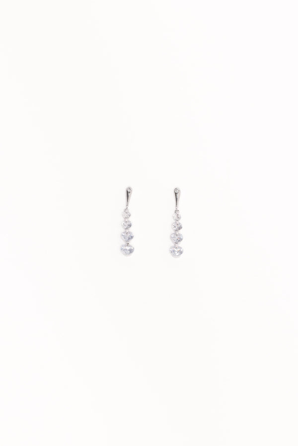 Petal and Pup USA ACCESSORIES Selene Earrings - Silver One Size