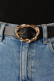 Petal and Pup USA ACCESSORIES Serena Belt - Black Gold One Size