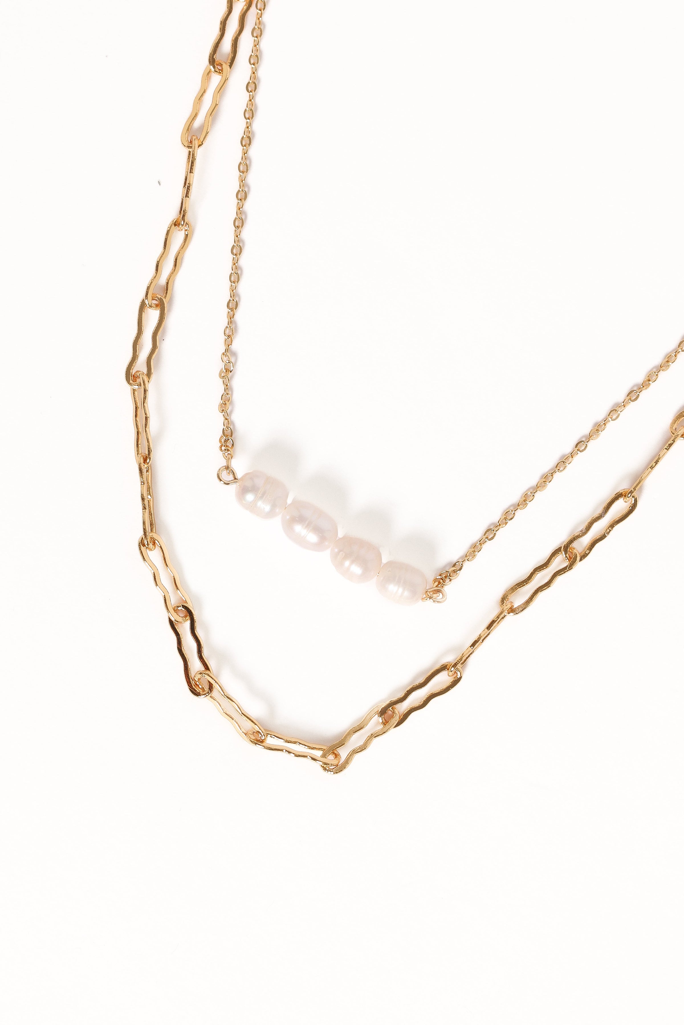 Petal and Pup USA ACCESSORIES Sharon Necklace - Gold One Size