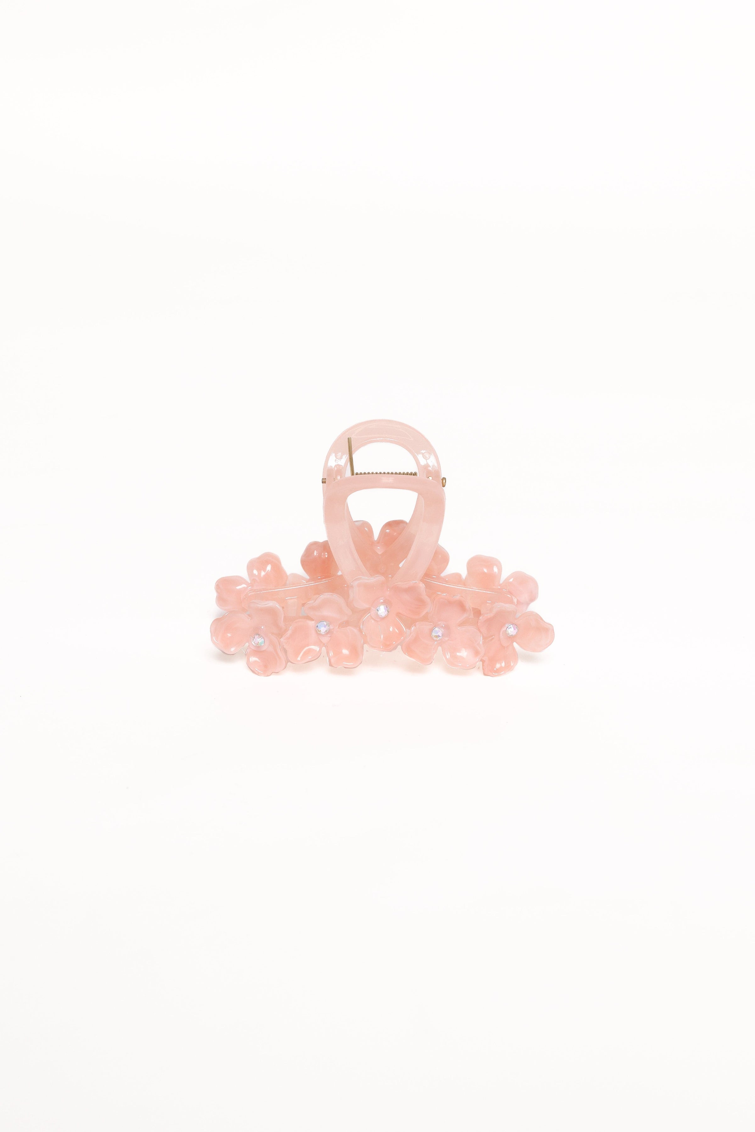 Petal and Pup USA ACCESSORIES Shiloh Flower Hair Clip - Pink One Size