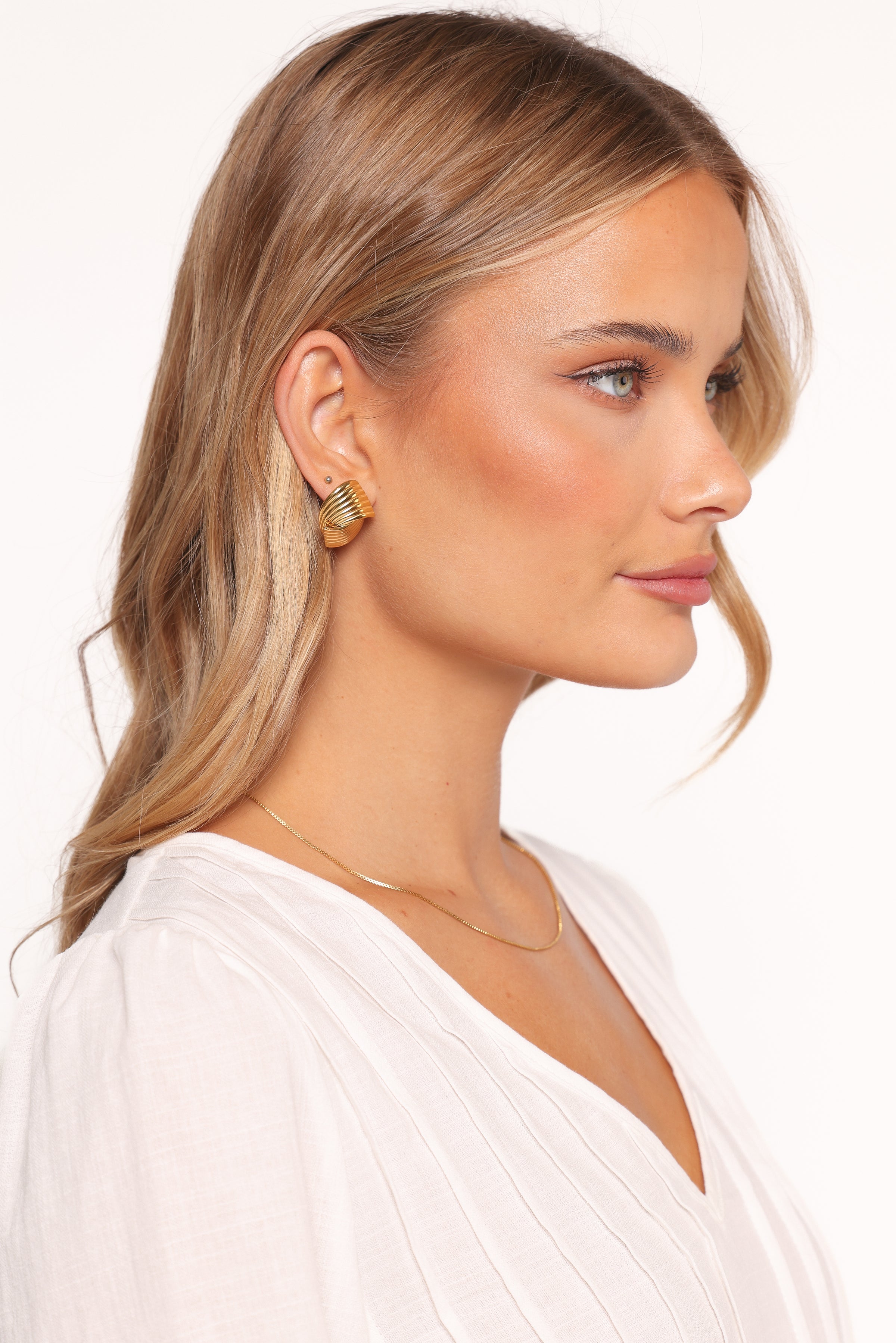 Petal and Pup USA ACCESSORIES Sinclair Earrings - Gold One Size