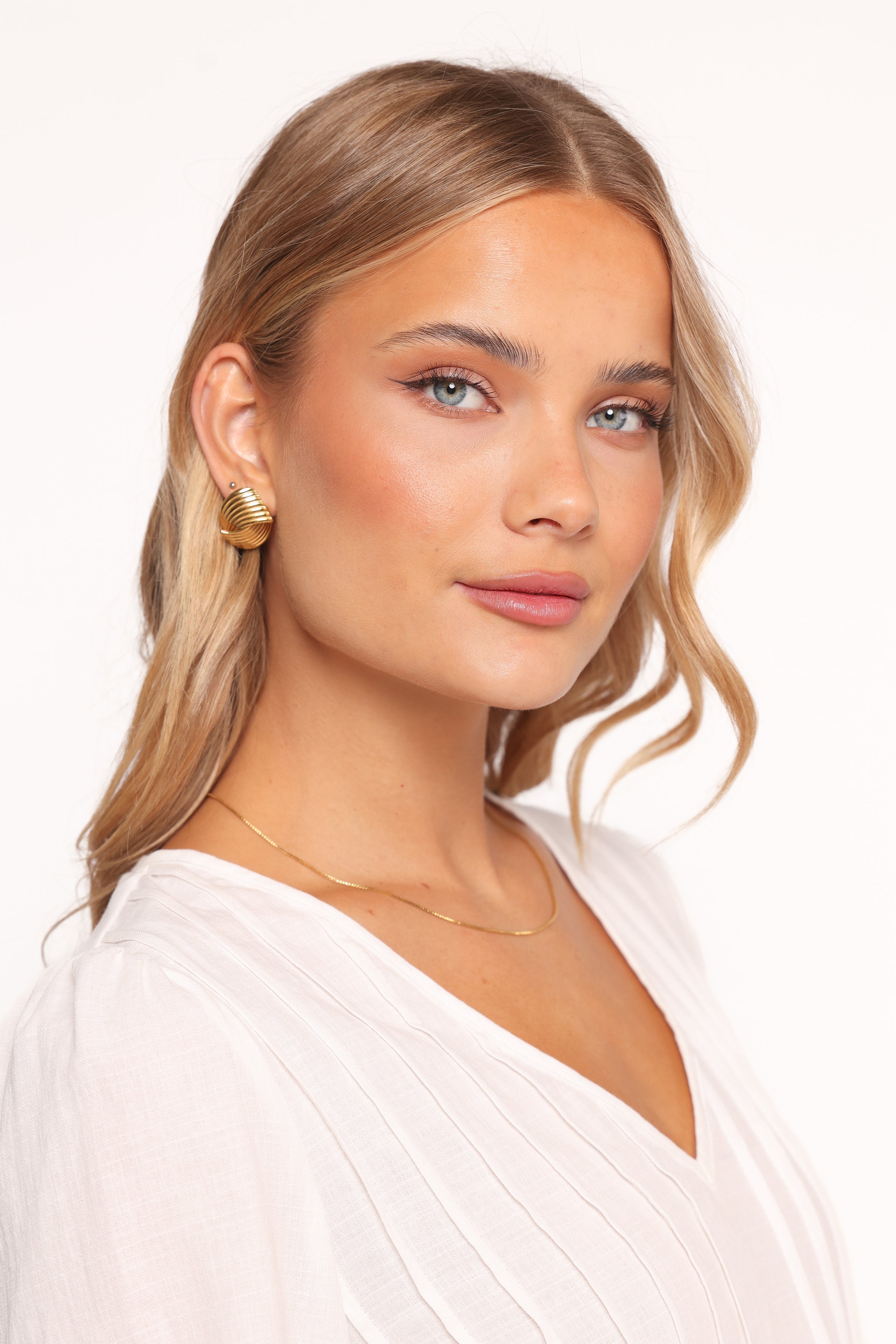 Petal and Pup USA ACCESSORIES Sinclair Earrings - Gold One Size