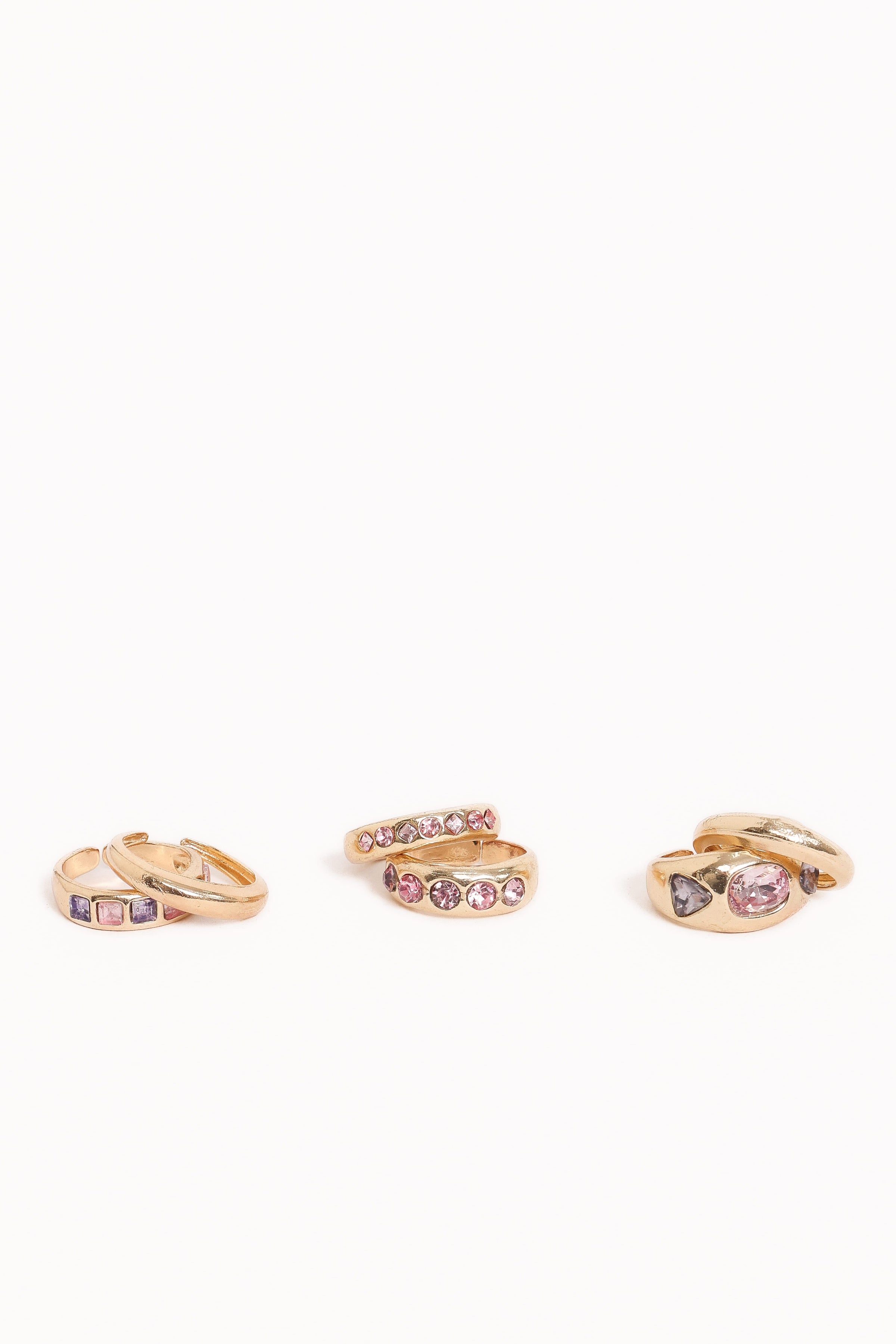 Petal and Pup USA ACCESSORIES Sofia Ring Set - Multi One Size