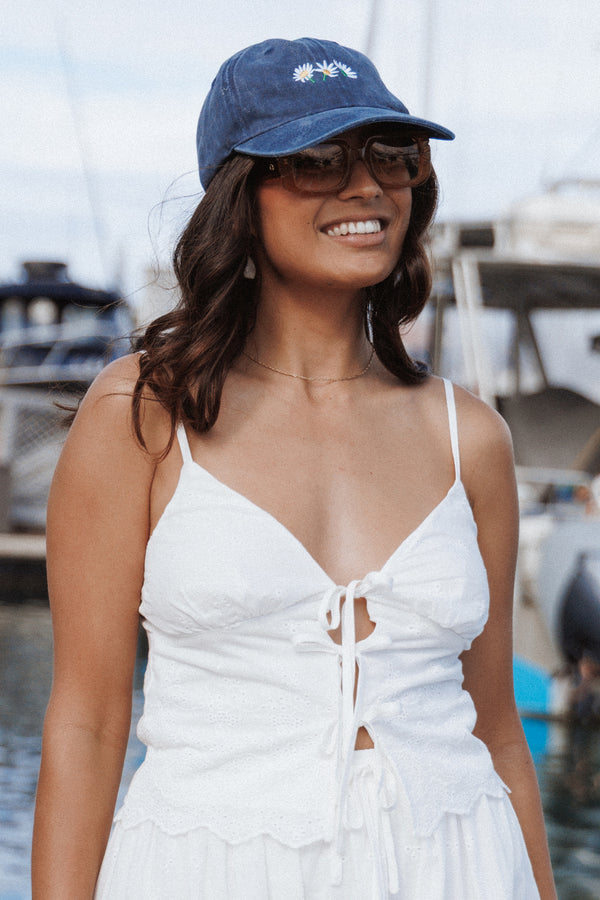 Petal and Pup USA ACCESSORIES Steele Cap - Navy One Size