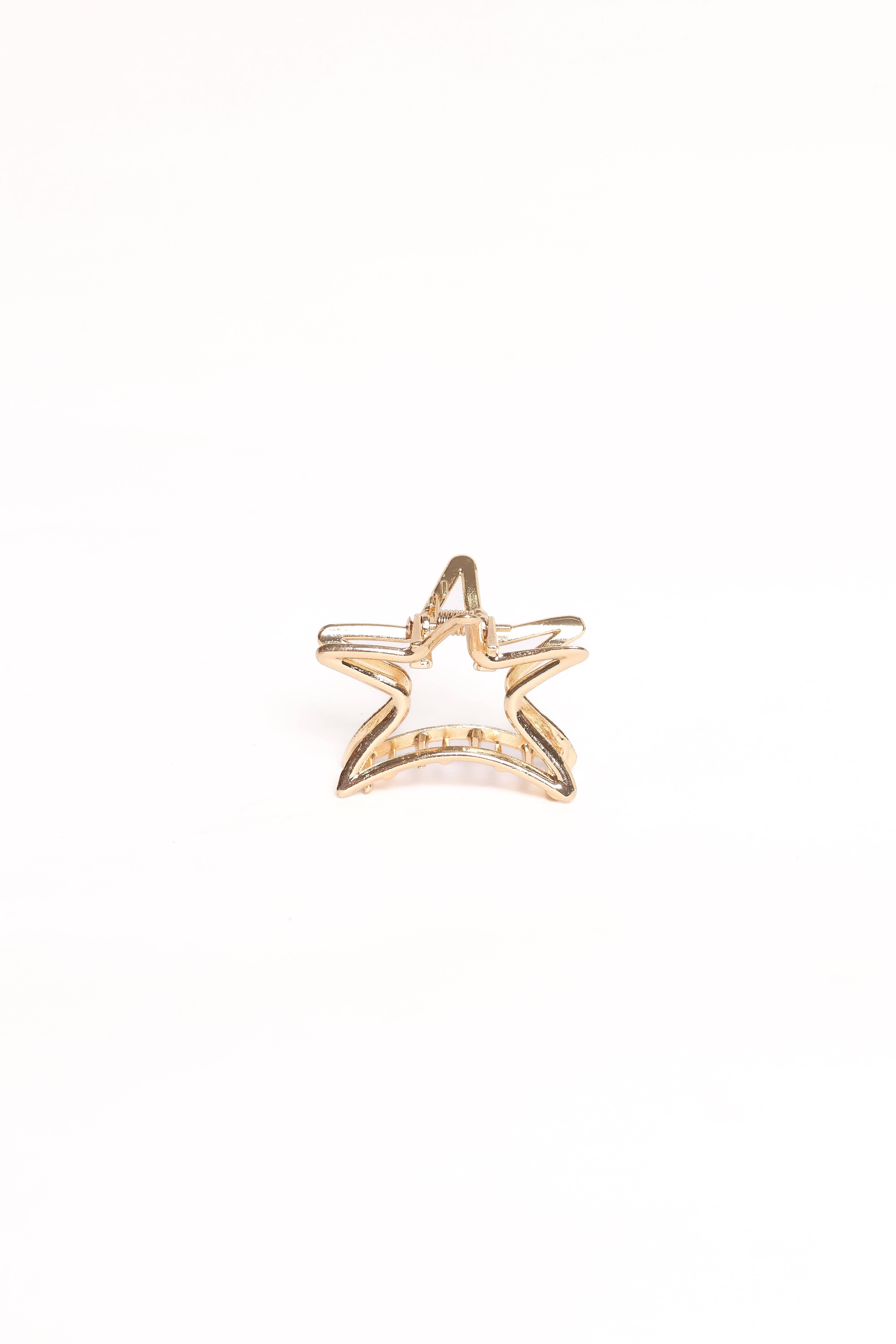 Petal and Pup USA ACCESSORIES Sunny Hair Clip - Gold One Size