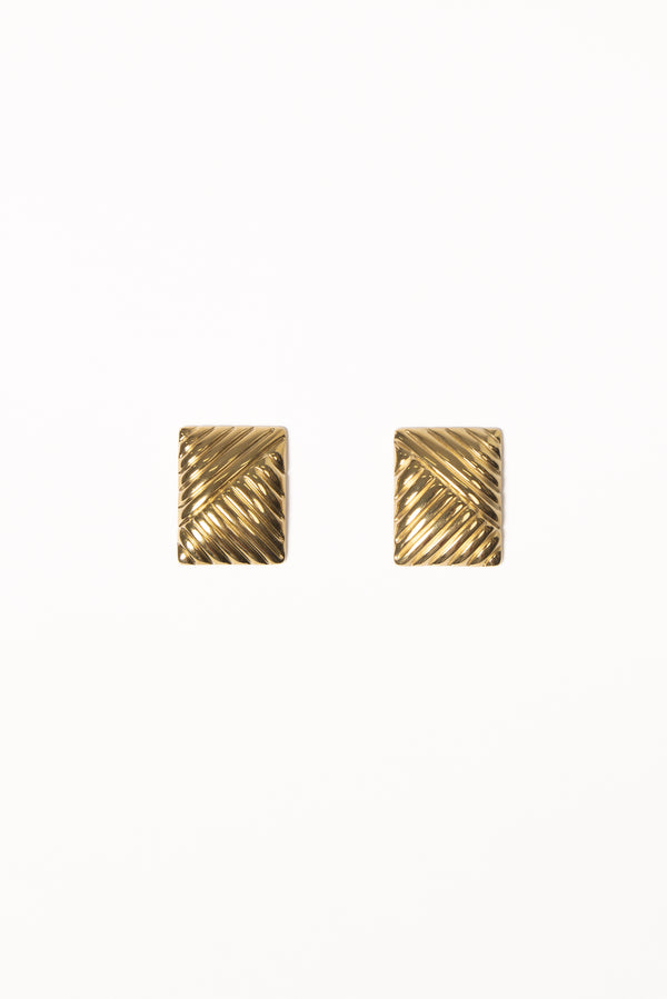 Petal and Pup USA ACCESSORIES Taytum Earrings - Gold One Size