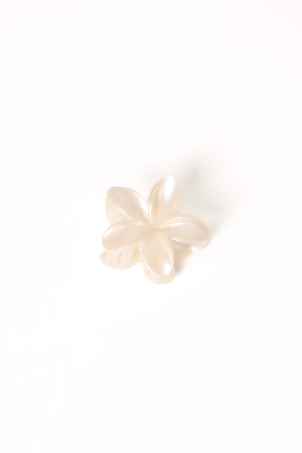 Petal and Pup USA ACCESSORIES Tiarne Hair Clip - White One Size