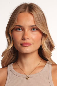 Petal and Pup USA ACCESSORIES Tyra Necklace - Gold One Size