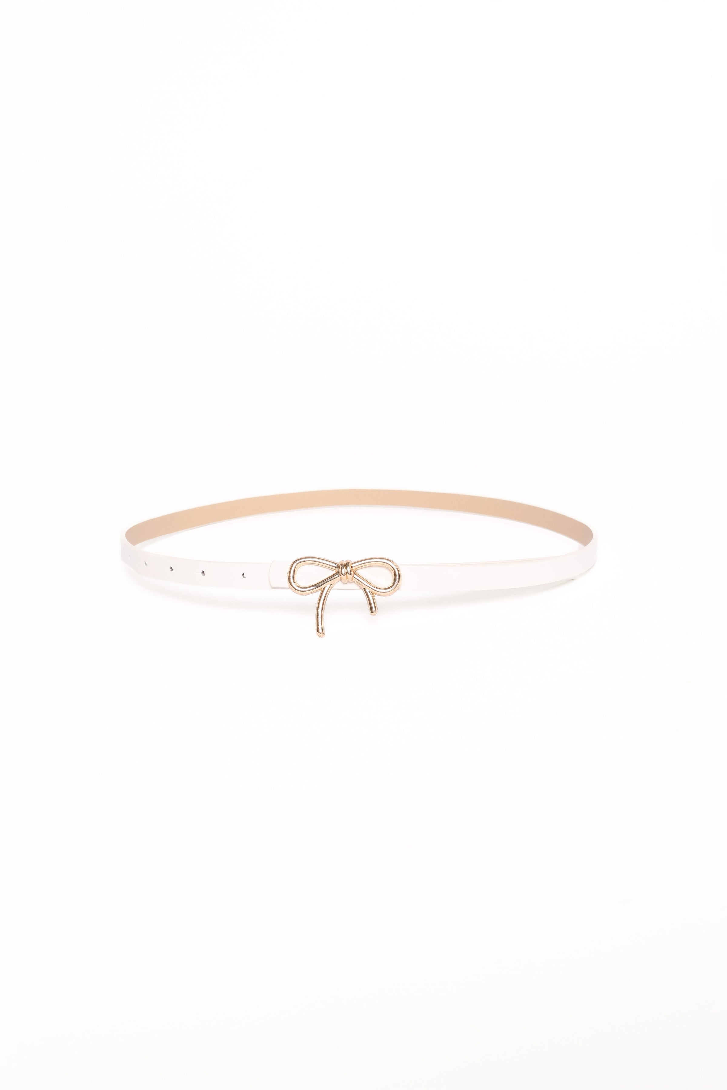 Petal and Pup USA ACCESSORIES Valentina Belt - White One Size