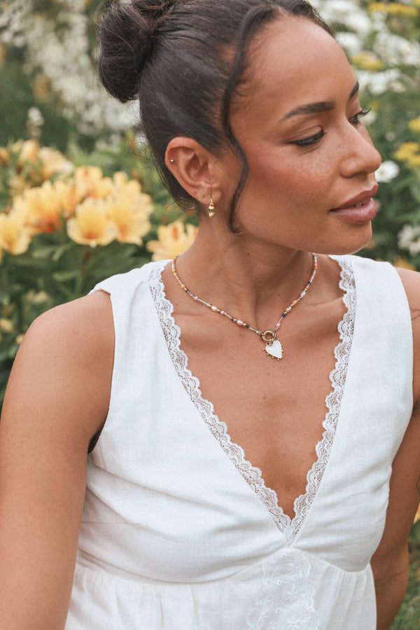 Petal and Pup USA ACCESSORIES Valerie Necklace - Gold One Size