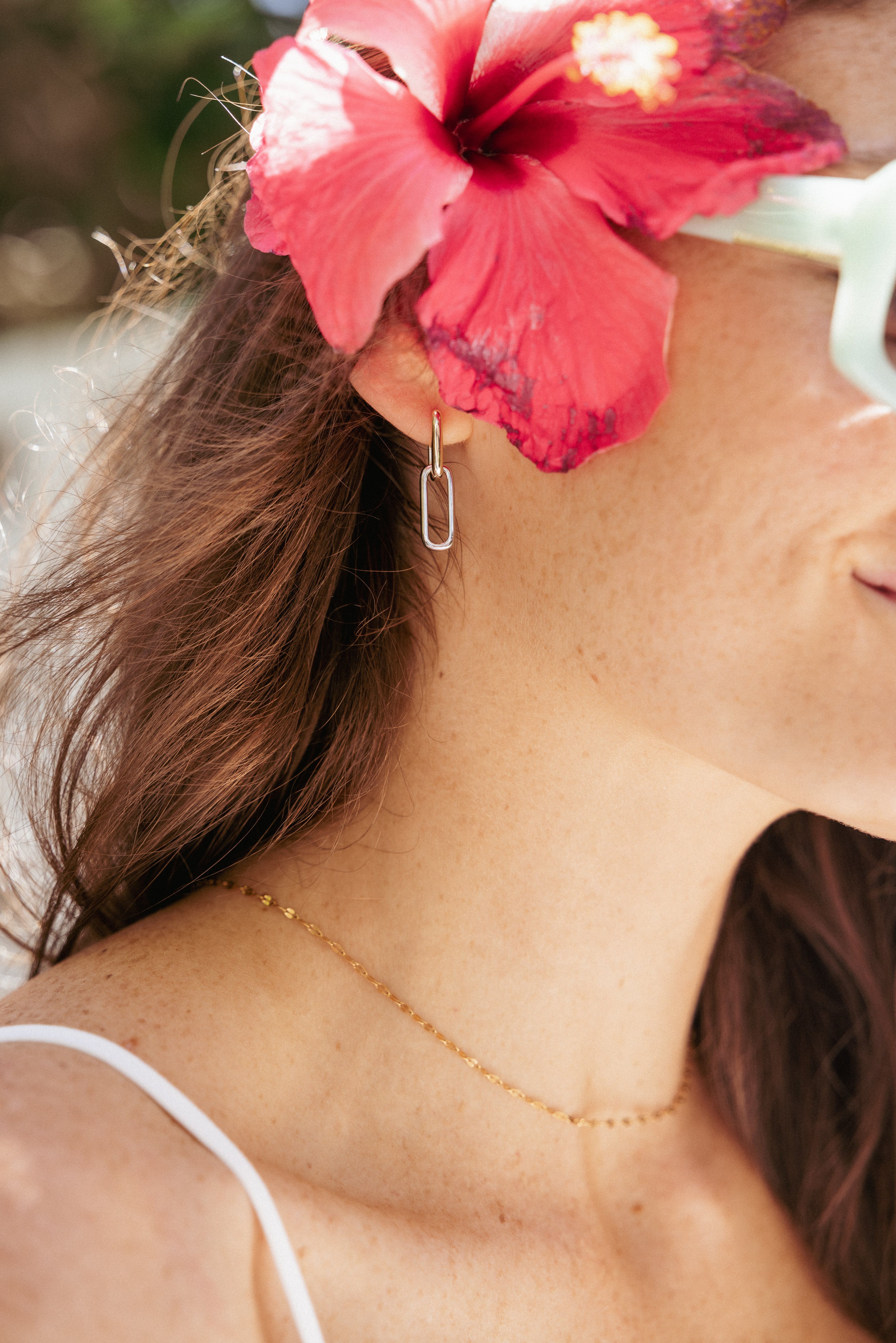 Petal and Pup USA ACCESSORIES Vanessa Earrings - Gold/Silver One Size