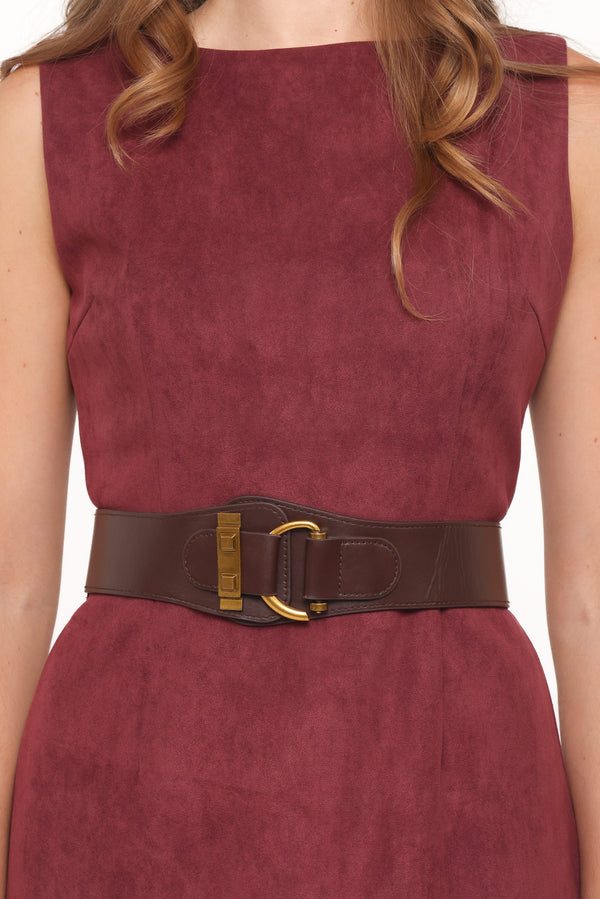 Petal and Pup USA ACCESSORIES Verity Belt - Brown One Size