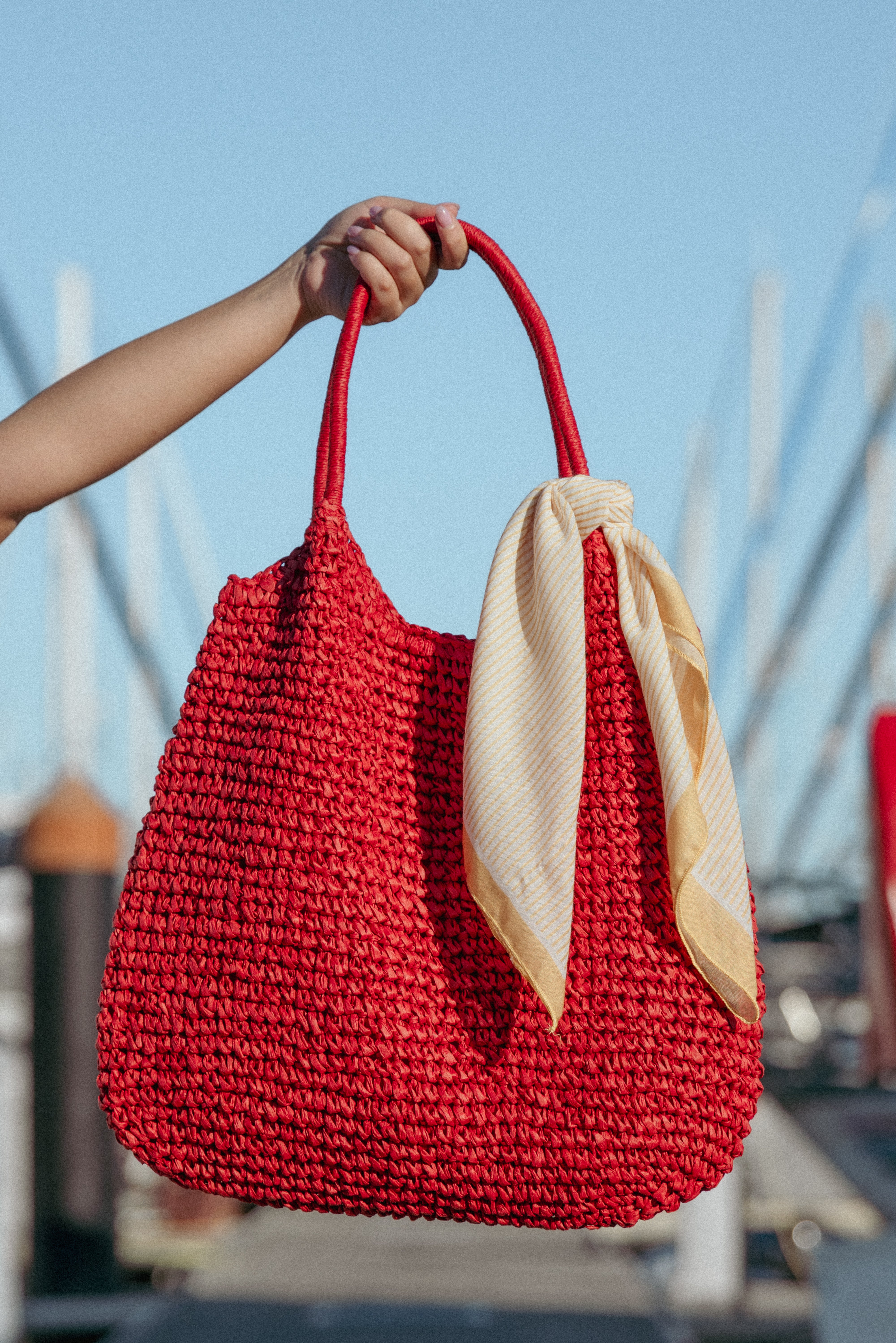 Petal and Pup USA ACCESSORIES Verona Bag - Red One Size