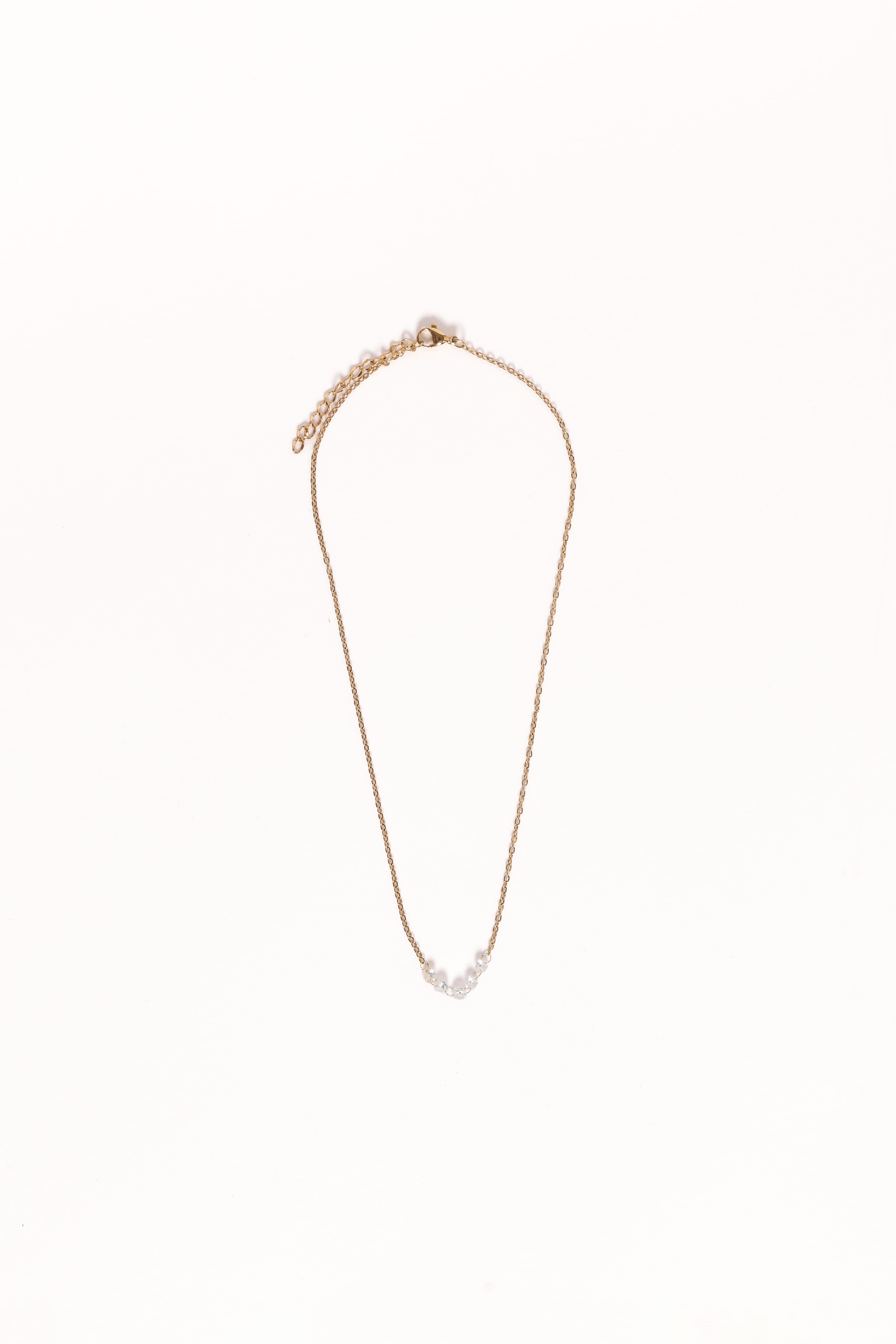 Petal and Pup USA ACCESSORIES Victoria Necklace - Gold One Size