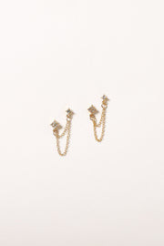 Petal and Pup USA ACCESSORIES Vienna Earrings - Gold One Size