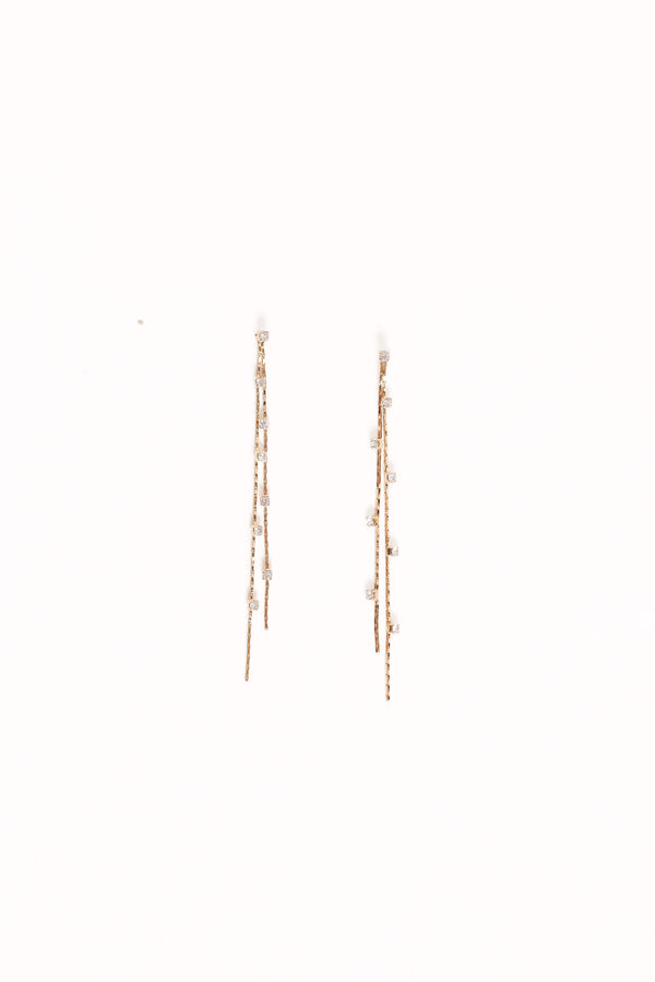 Petal and Pup USA ACCESSORIES Yves Drop Earrings - Gold One Size