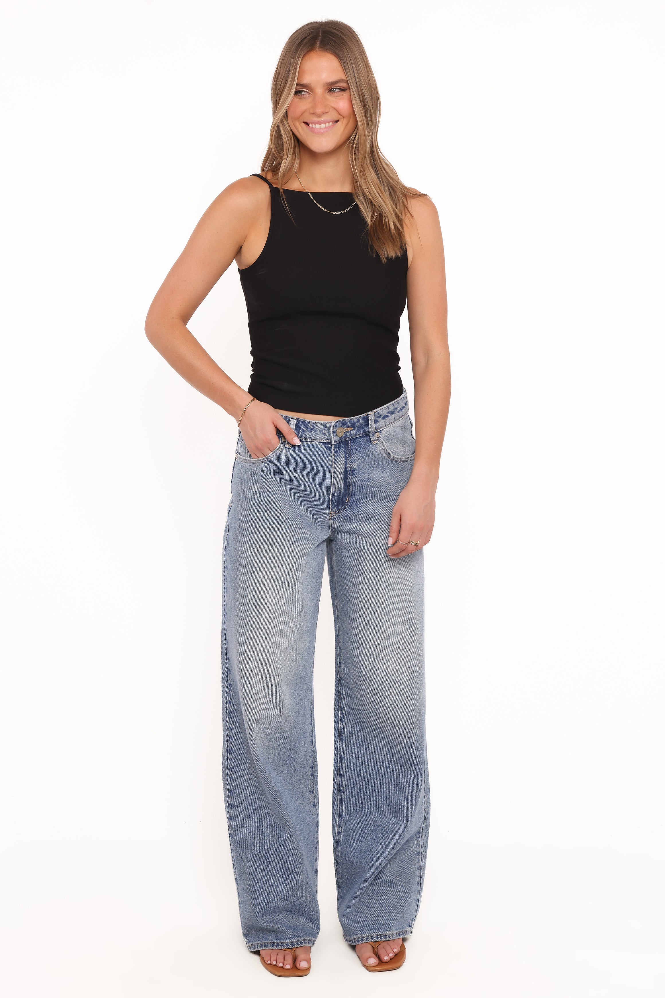 Petal and Pup USA BOTTOMS Abrand 94 Wide Jeans - Paloma