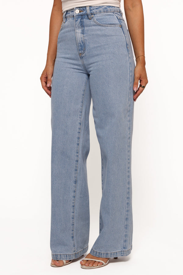 Petal and Pup USA BOTTOMS Abrand Carrie Jeans - Kendall