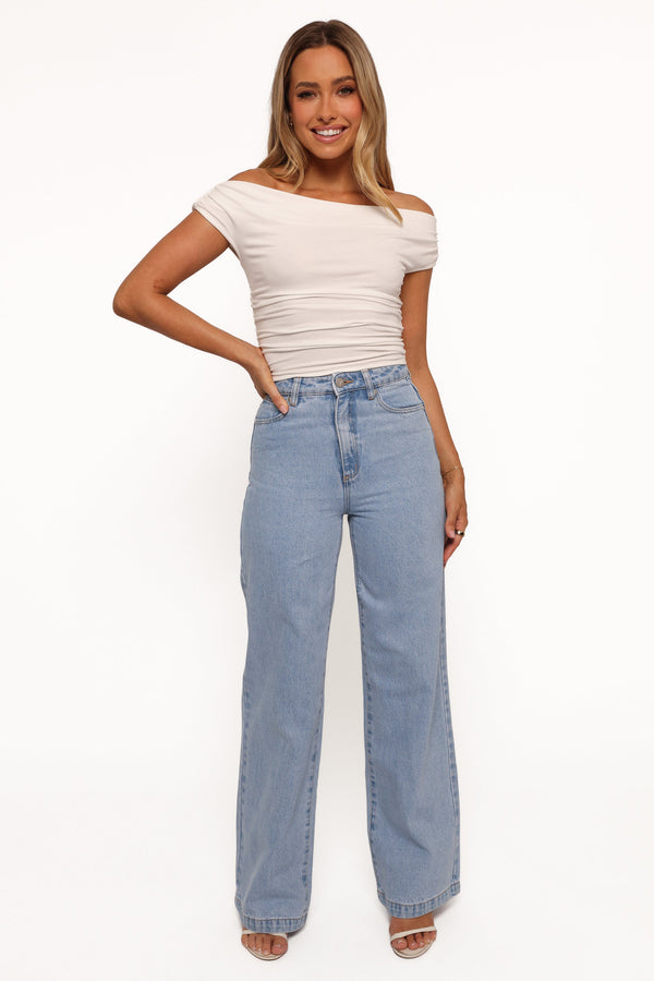 Petal and Pup USA BOTTOMS Abrand Carrie Jeans - Kendall