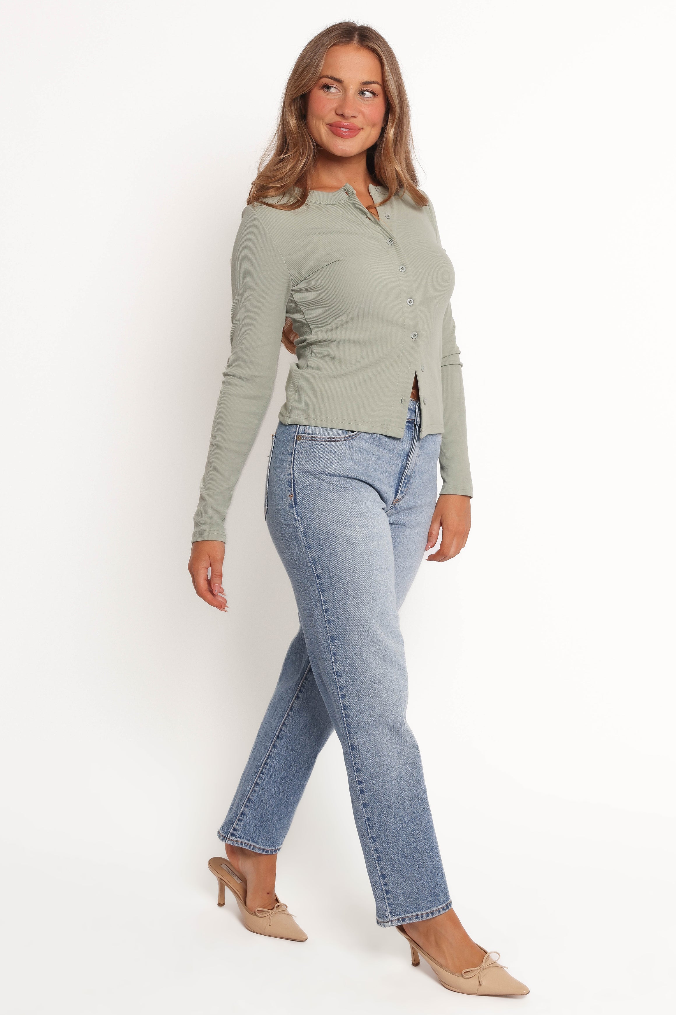 Petal and Pup USA BOTTOMS Abrand Mid Straight Jeans - Felicia