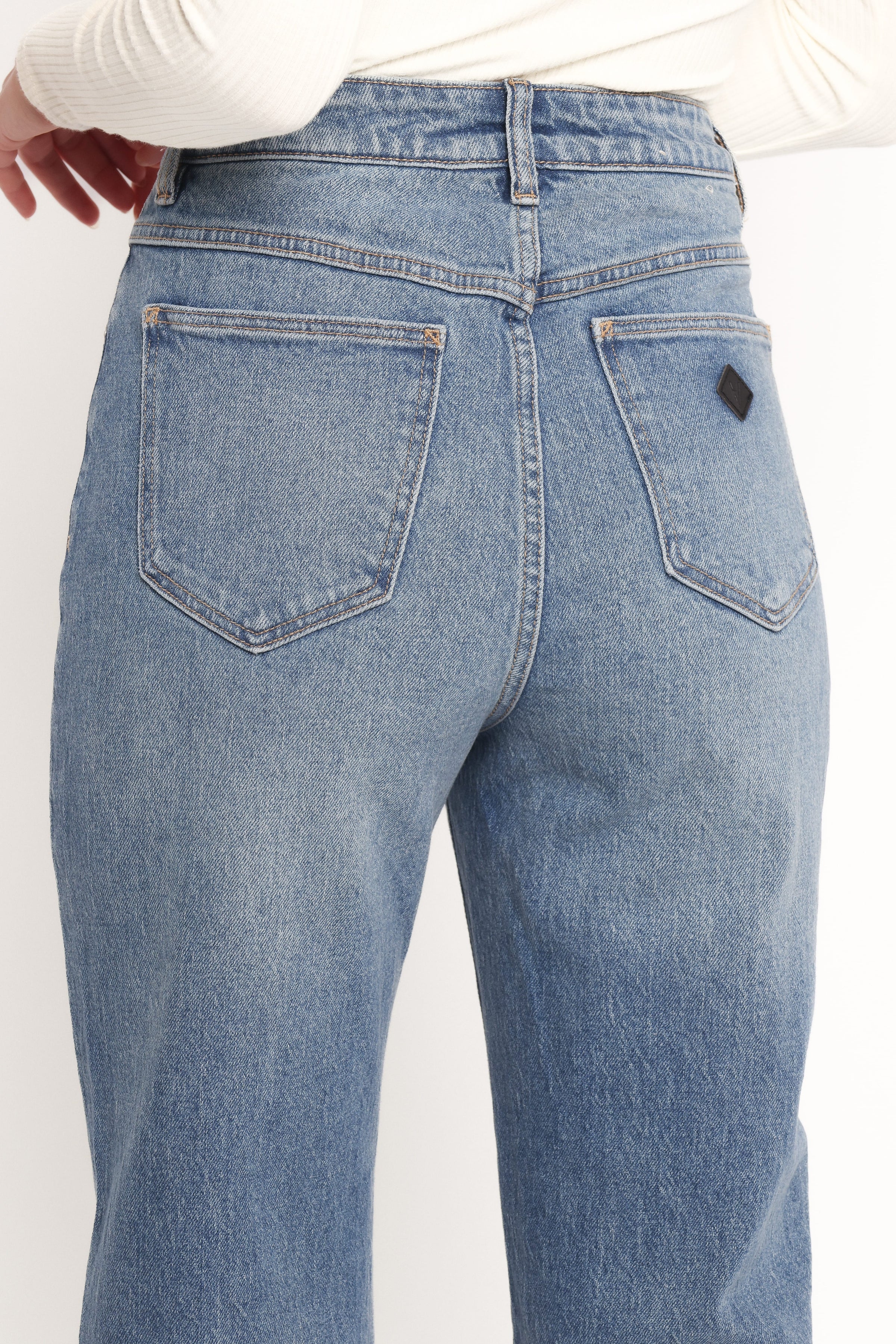 Petal and Pup USA BOTTOMS Abrand Venice Straight Jeans - Amara
