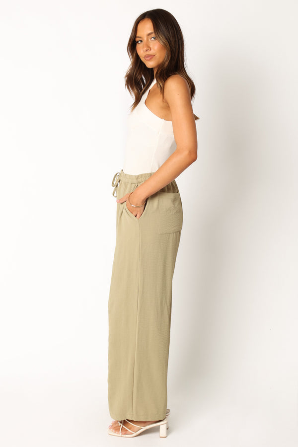 Petal and Pup USA BOTTOMS Addie Pant - Matcha