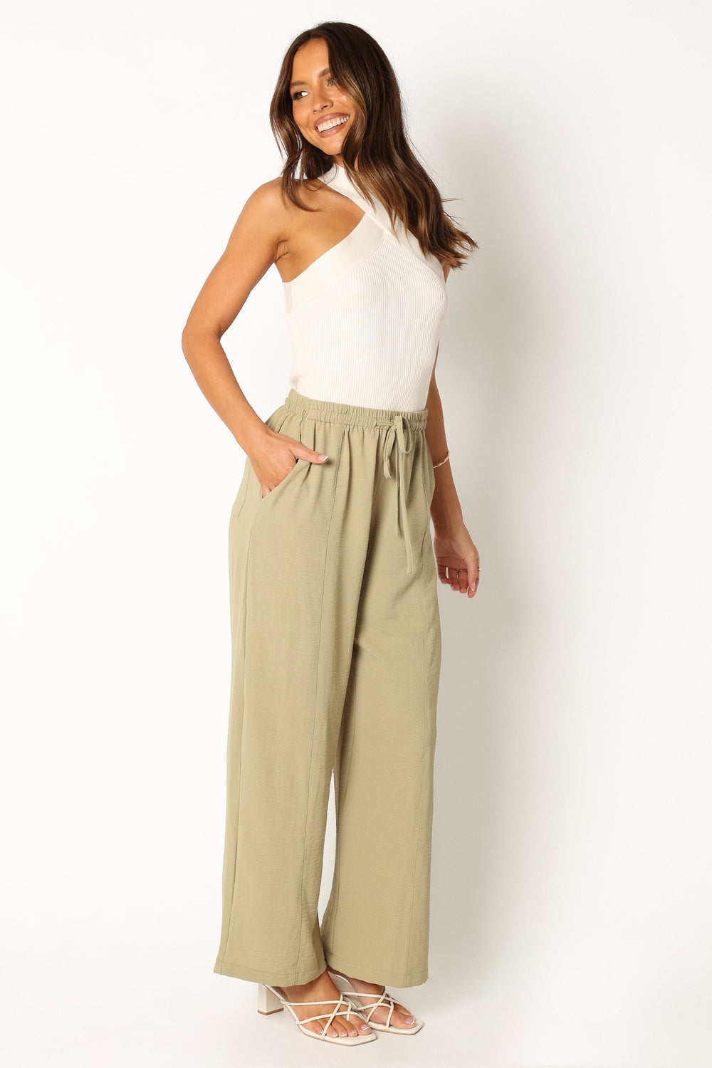 Addie Pant - Matcha - Petal & Pup USA