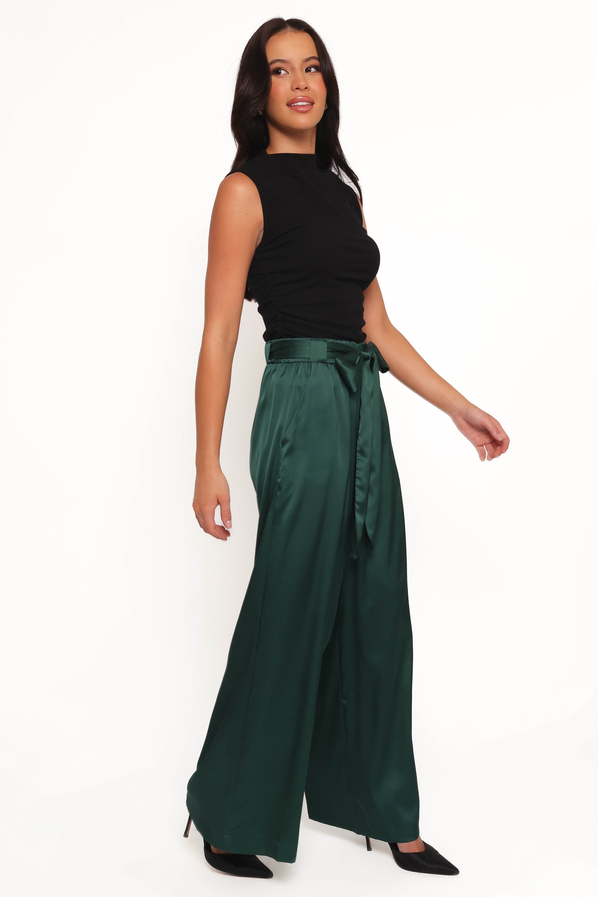 Petal and Pup USA BOTTOMS Alie Pant - Emerald