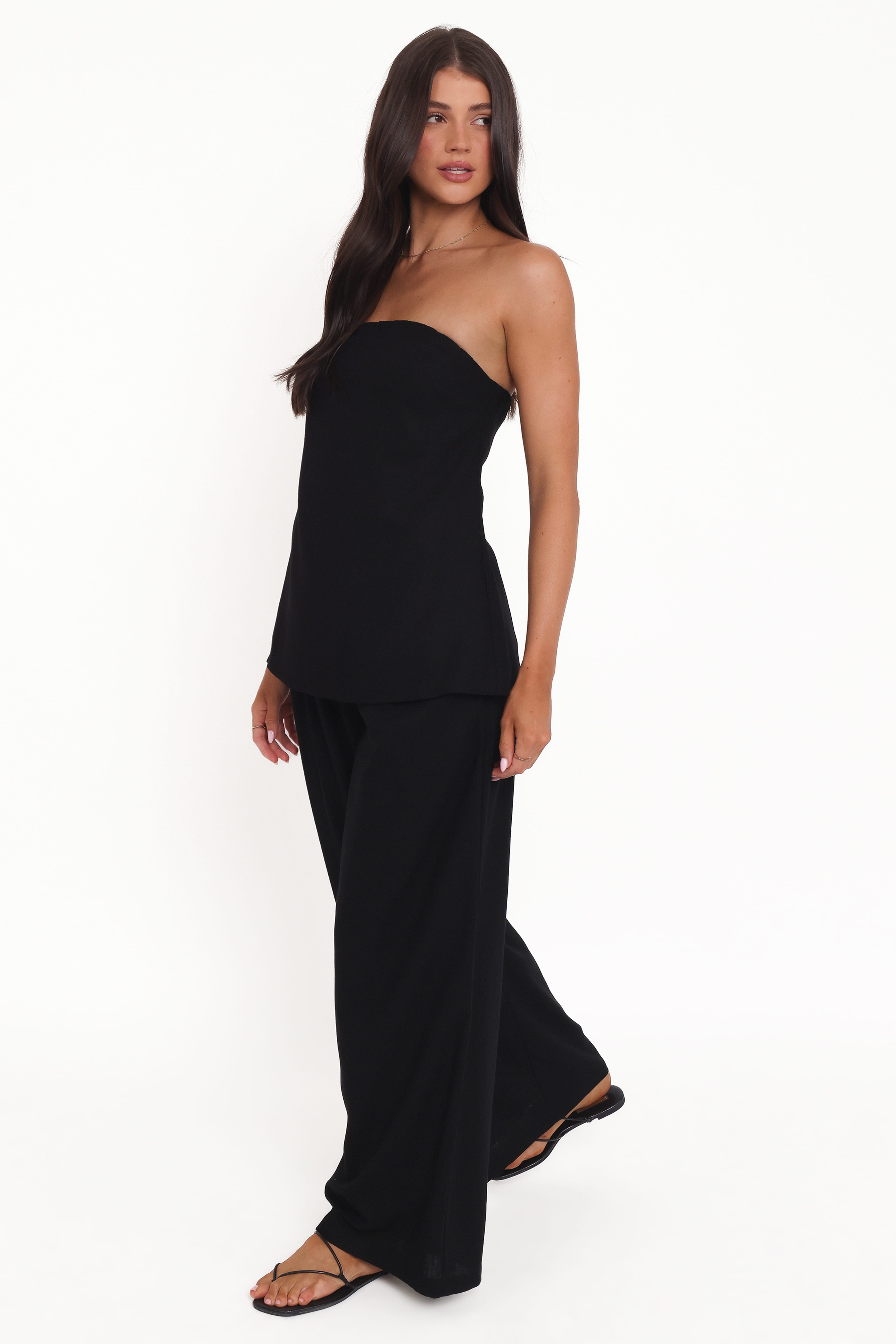 Arles Wide Leg Pants - Black | Petal & Pup USA