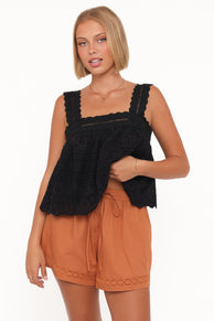 Petal and Pup USA BOTTOMS Austin Short - Mocha