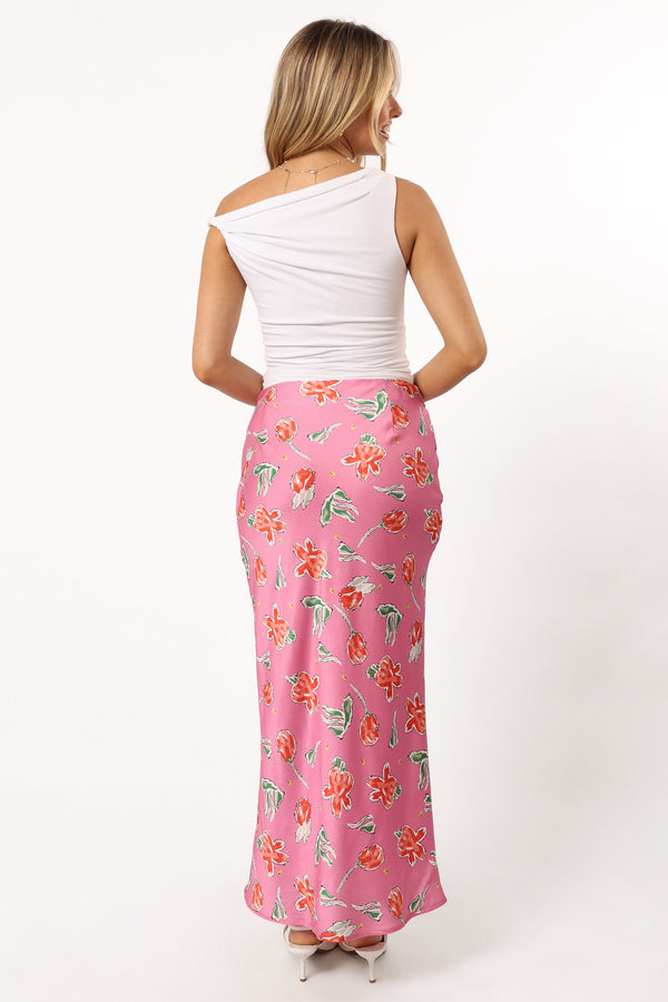 Petal and Pup USA BOTTOMS Azara Midi Skirt - Pink