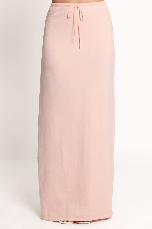 Petal and Pup USA BOTTOMS Beatrice Knitted Skirt - Peach (Hold for Rack)