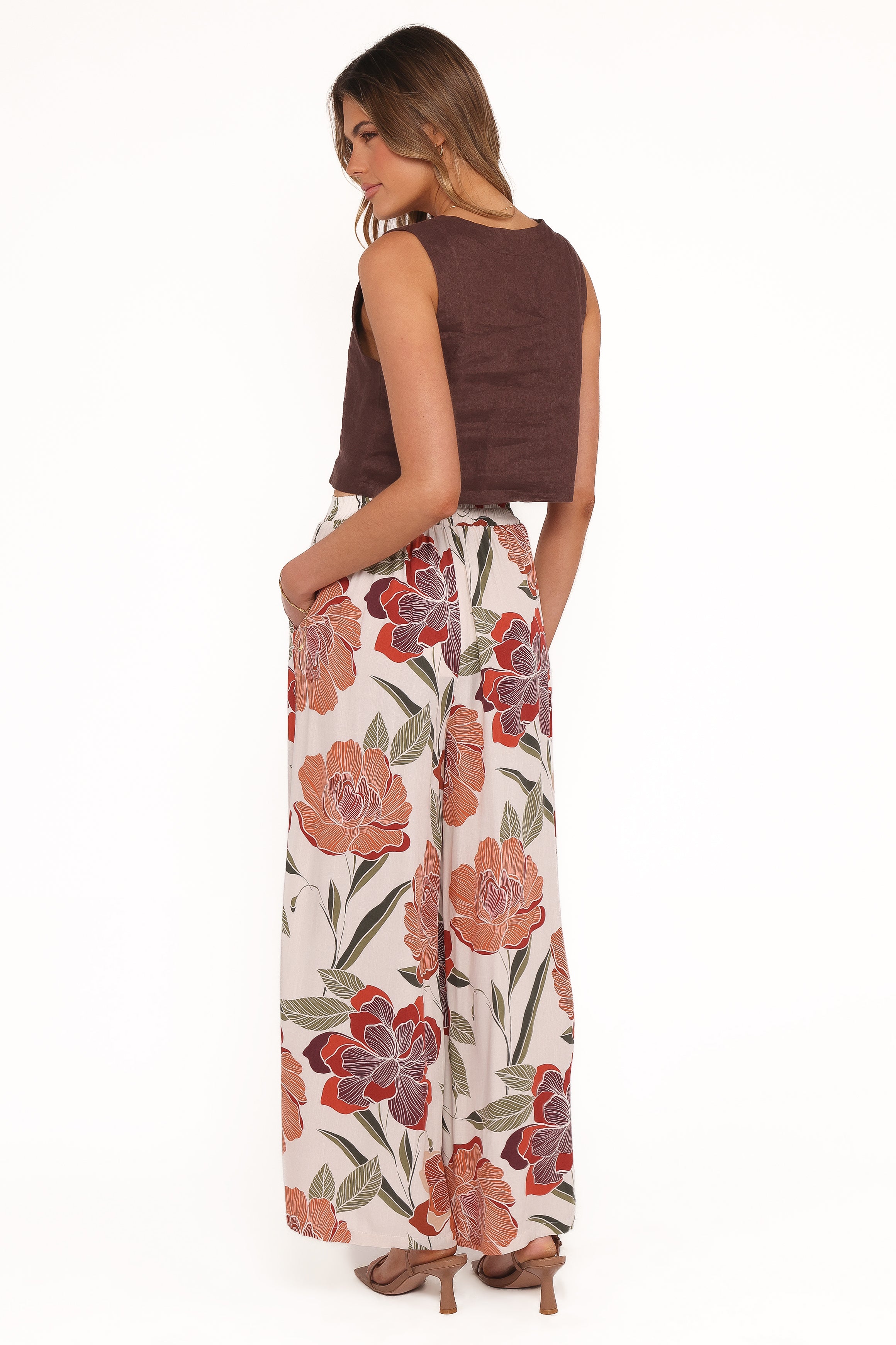 Petal and Pup USA BOTTOMS Bertha Pant - Fall Floral