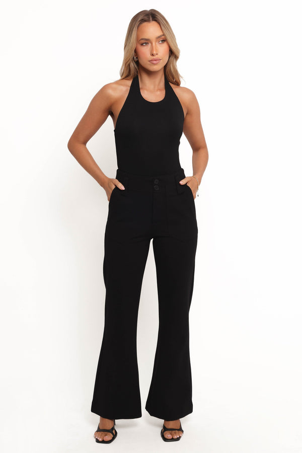 Petal and Pup USA BOTTOMS Bimmi Flare Pant - Black (Hold for Rack)