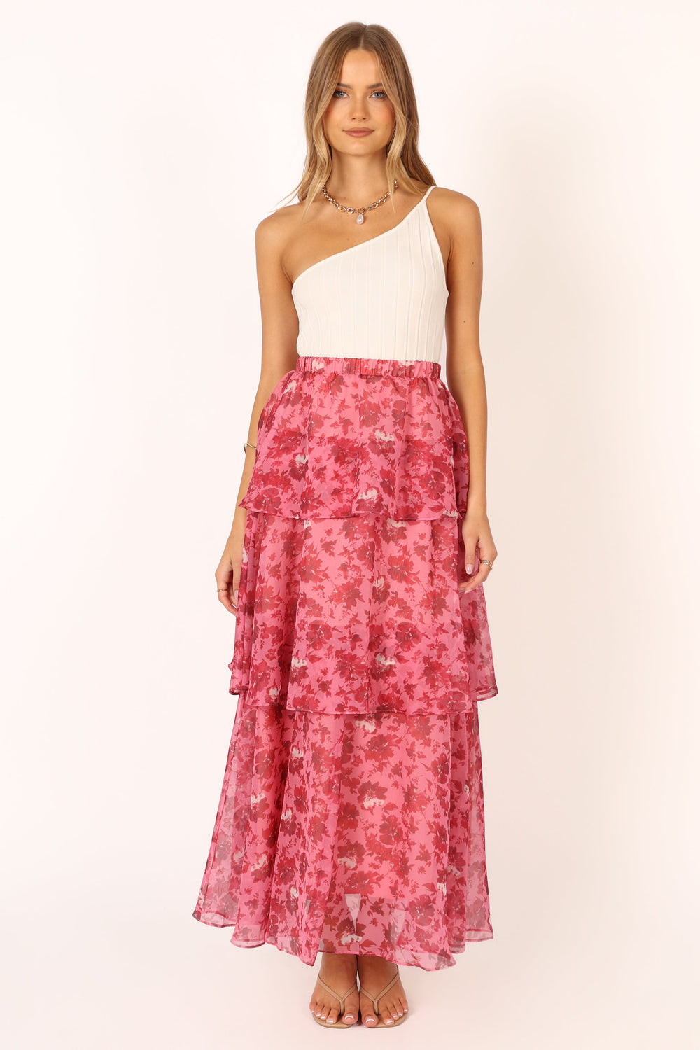 Petal and Pup USA BOTTOMS Blaise Frill Skirt - Pink