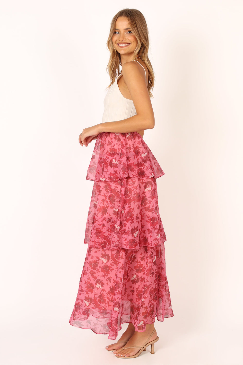 Petal and Pup USA BOTTOMS Blaise Frill Skirt - Pink