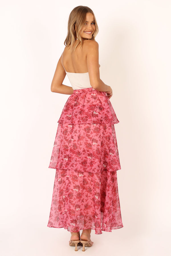 Petal and Pup USA BOTTOMS Blaise Frill Skirt - Pink